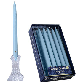 Taper Coastal Blue 10" Candle