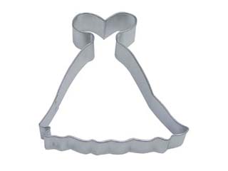 Gown Princess cookie cutter