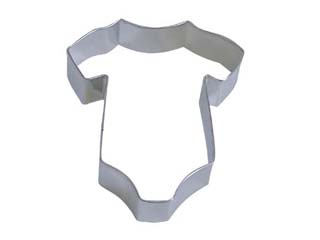 Onesie cookie cutter