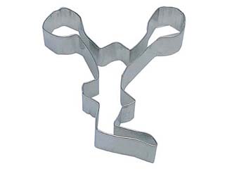 Cheerleader cookie cutter