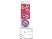 Romantic Linzer cookie cutter