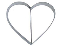 Heart cookie cutter