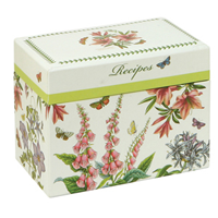 Botanic Garden Recipe Box